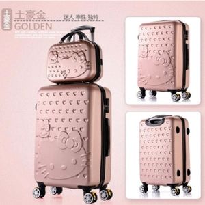 Hello Kitty 24"+13" set  luggage suitcase